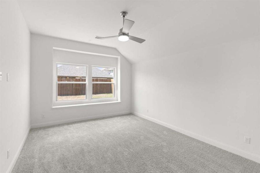 Representative unfurnished interior of a home built from the Frisco by Pacesetter Homes in Creekview Meadows, Pilot Point (Image 16). Representative unfurnished interior of a home built from the Frisco by Pacesetter Homes in Creekview Meadows, Pilot Point (Image 16).