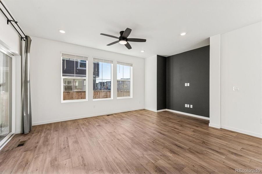 Spacious, unfurnished interior of a new home in Parkdale: Paired Homes, Erie (Image 26).