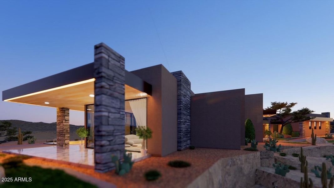 Rising Sun Exterior Rendering Twilight S Rising Sun Exterior Rendering Twilight S