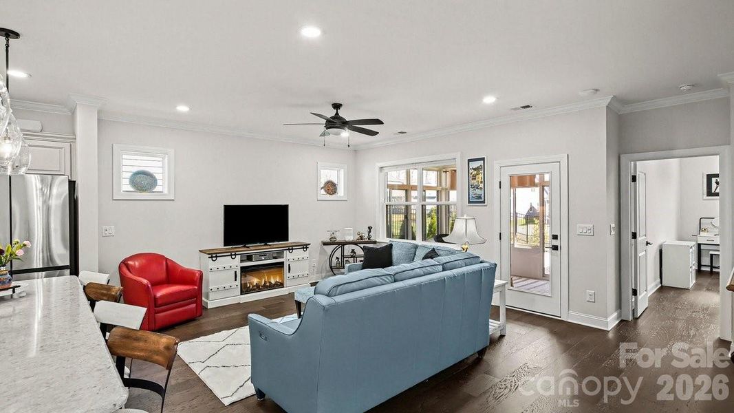 Furnished interior view inside a new home in Trilogy® Lake Norman, Denver (Image 15).