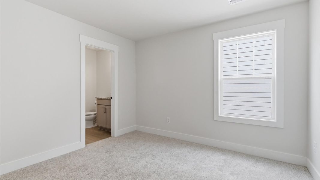 Furnished interior view inside a new home in Mulberry Estates, Simpsonville (Image 35).