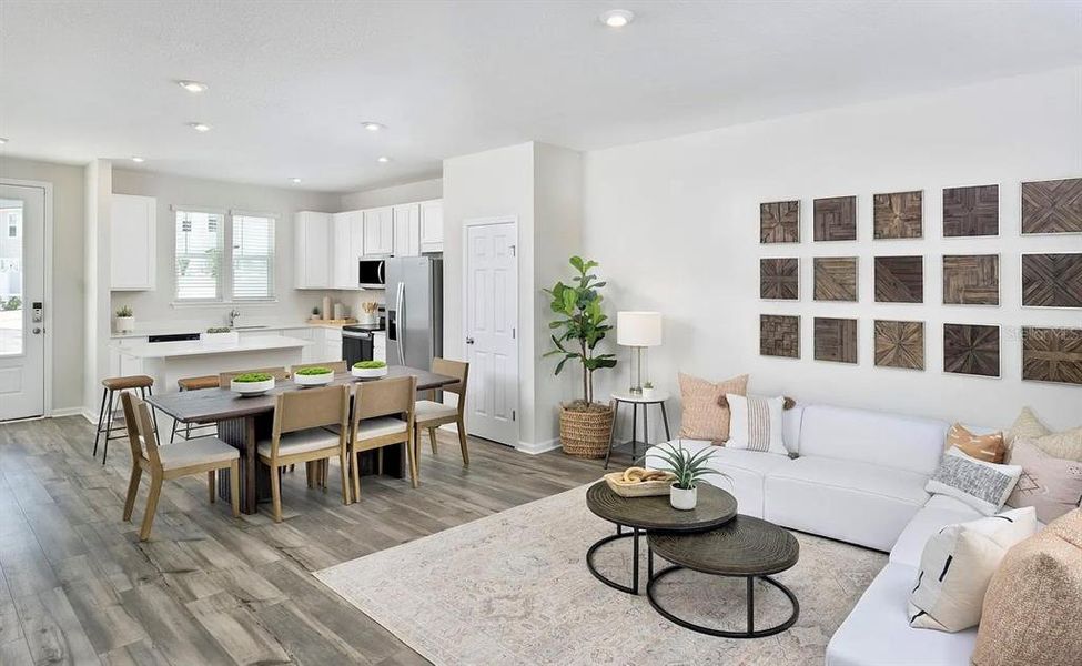 Furnished interior view inside a new home in , St. Johns (Image 5).