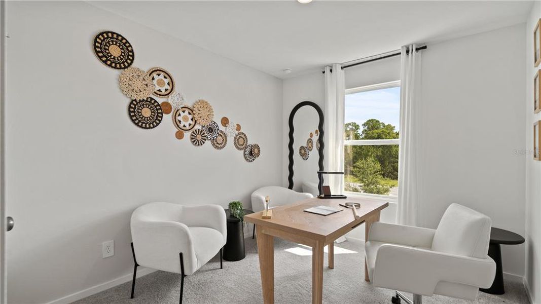 Furnished interior view inside a new home in , Davenport (Image 7).