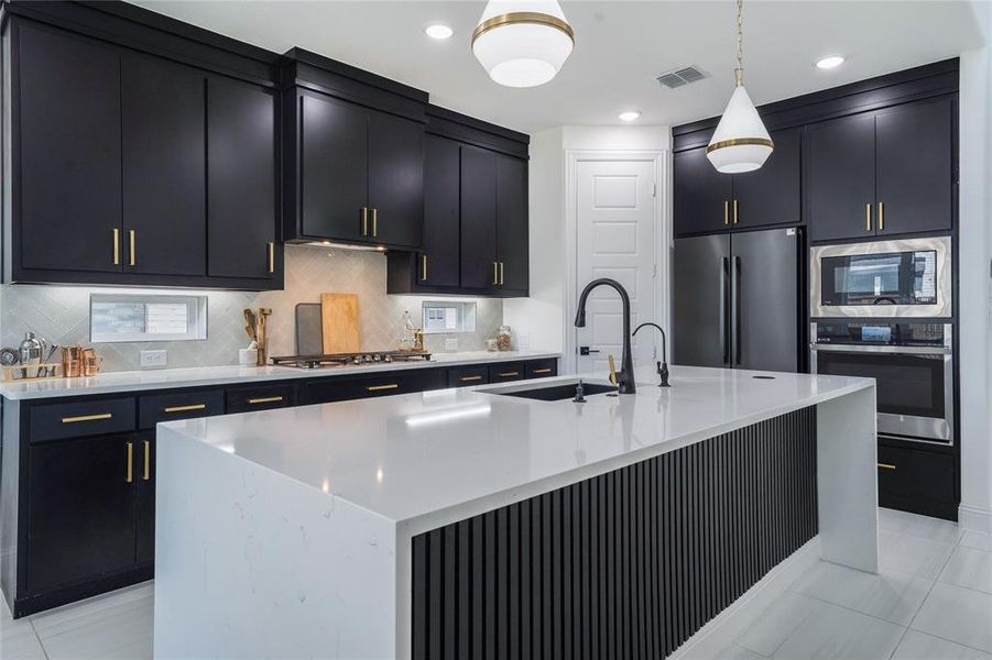 Furnished interior view inside a new home in , Frisco (Image 6).