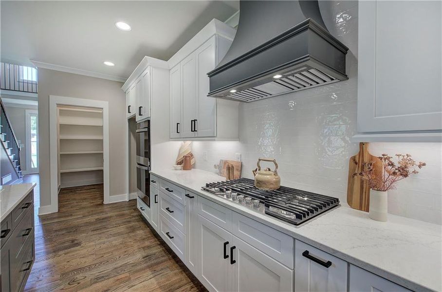 Furnished interior view inside a new home in , Euharlee (Image 10).