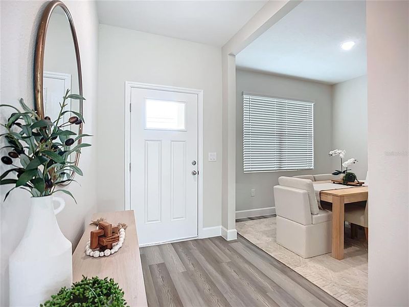 Furnished interior view inside a new home in , North Port (Image 40). Furnished interior view inside a new home in , North Port (Image 40).