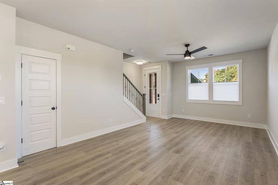 Spacious, unfurnished interior of a new home in Renaissance Place, Greenville (Image 8).