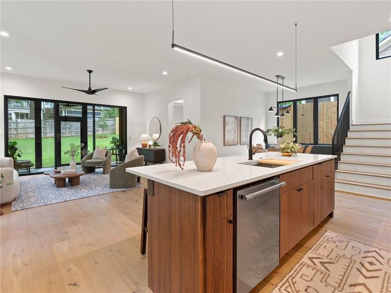 Furnished interior view inside a new home in , Decatur (Image 17).