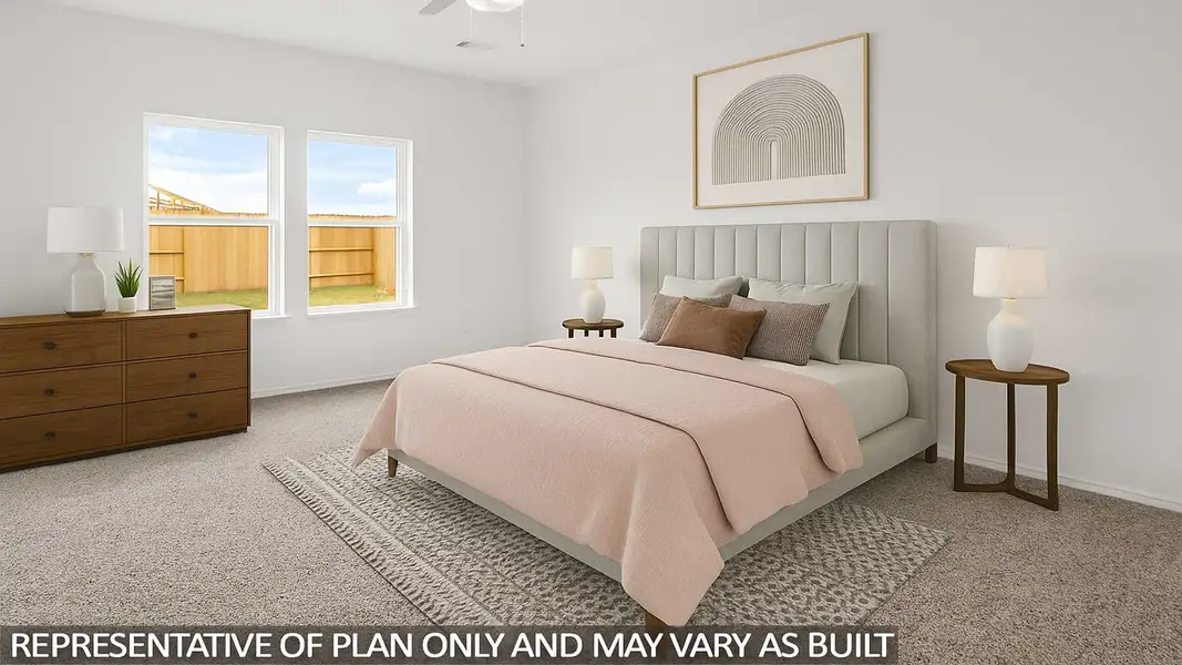 Furnished interior view inside a new home in Sunterra, Katy (Image 4). Furnished interior view inside a new home in Sunterra, Katy (Image 4).