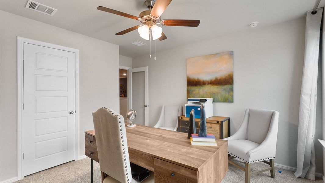 Furnished interior view inside a new home in Orchard Village, Fort Worth (Image 34).
