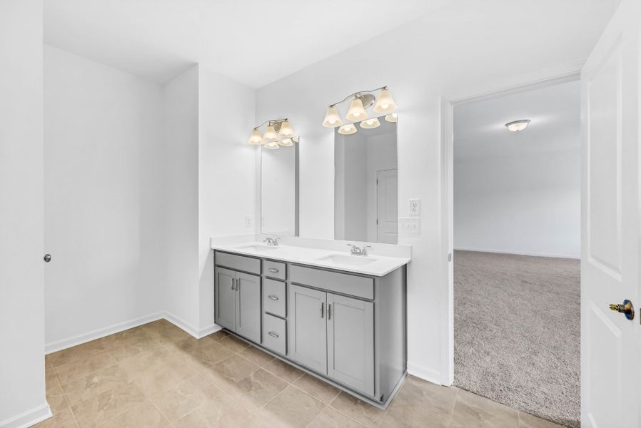 Furnished interior view inside a new home in The Oaks, Clarksville (Image 7).