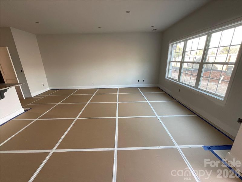 In-progress construction of a new home in Pine Trace, Gastonia, NC (Image 3).