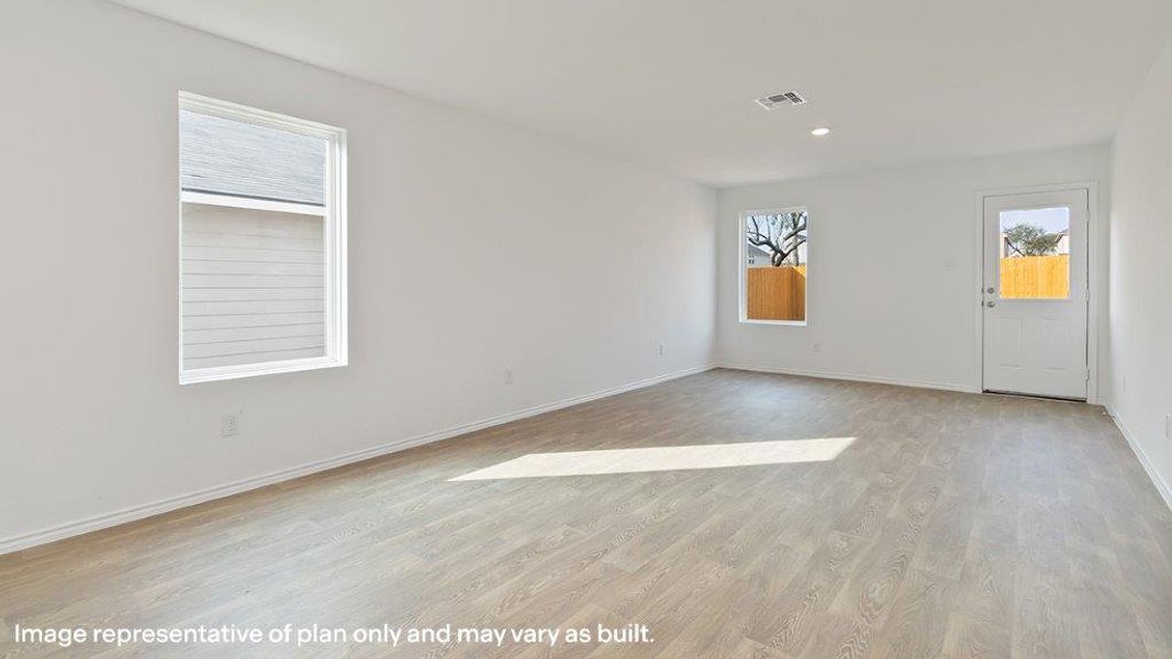 Spacious, unfurnished interior of a new home in Hickory Ridge, Elmendorf (Image 16). Spacious, unfurnished interior of a new home in Hickory Ridge, Elmendorf (Image 16).