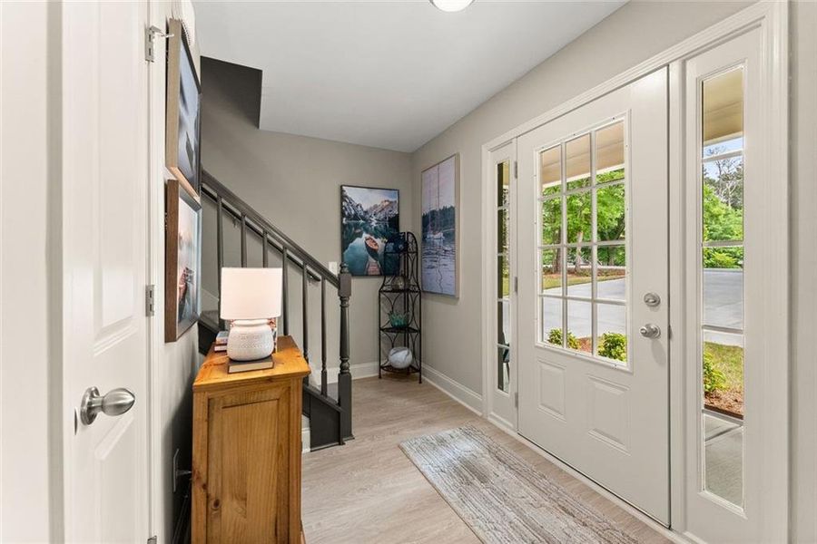 Furnished interior view inside a new home in , Clermont (Image 10).