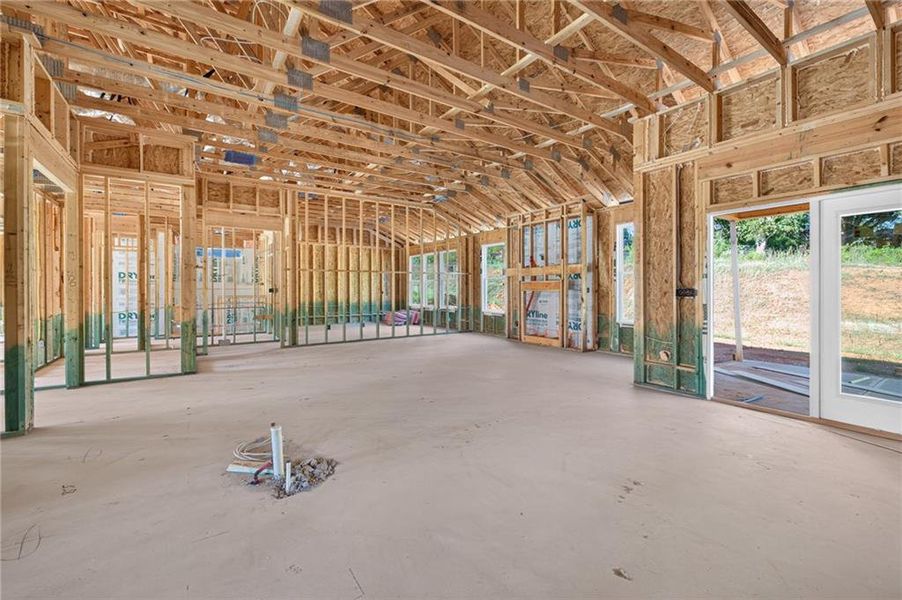 In-progress construction of a new home in , Athens, GA (Image 17).