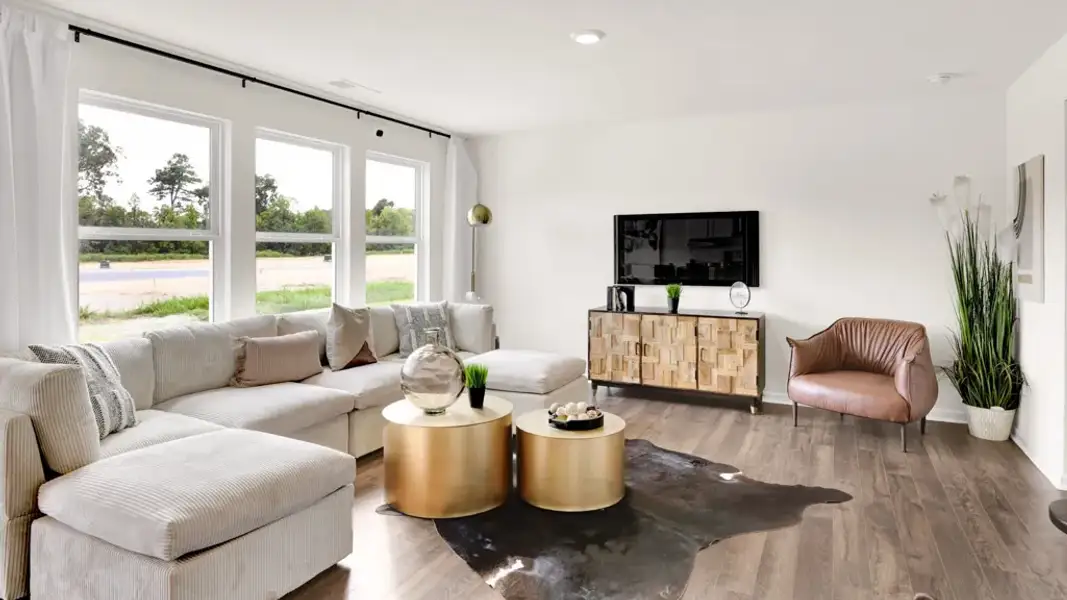 Furnished interior view inside a new home in Keebler Meadows, Johnson City (Image 12).