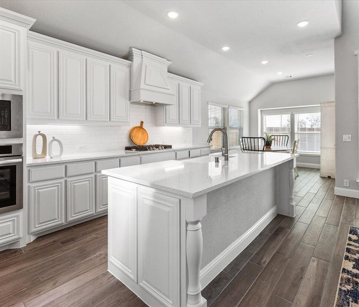 Furnished interior view inside a new home in The Lakes at Parks of Aledo, Aledo (Image 22).