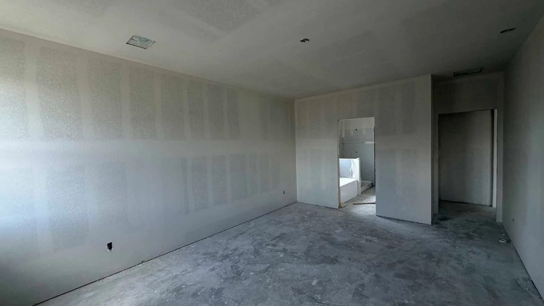 Primary Bedroom Construction Progress
