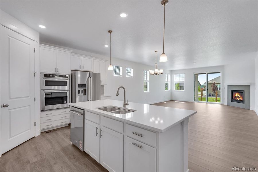 Furnished interior view inside a new home in Vantage, Berthoud (Image 8).