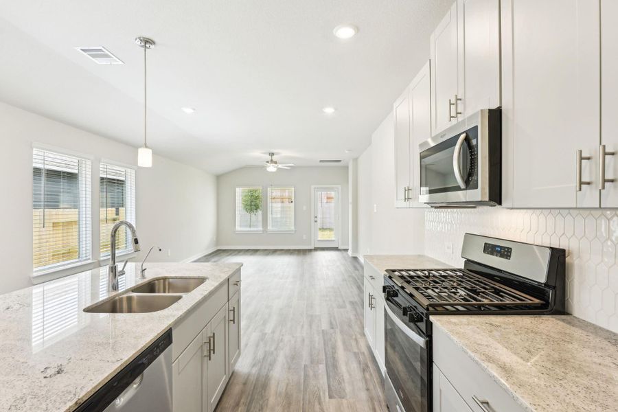 Photo is not of the actual home but is an inspirational photo of builder’s model home and may depict options, furnishings, and/or decorator features that are not included.