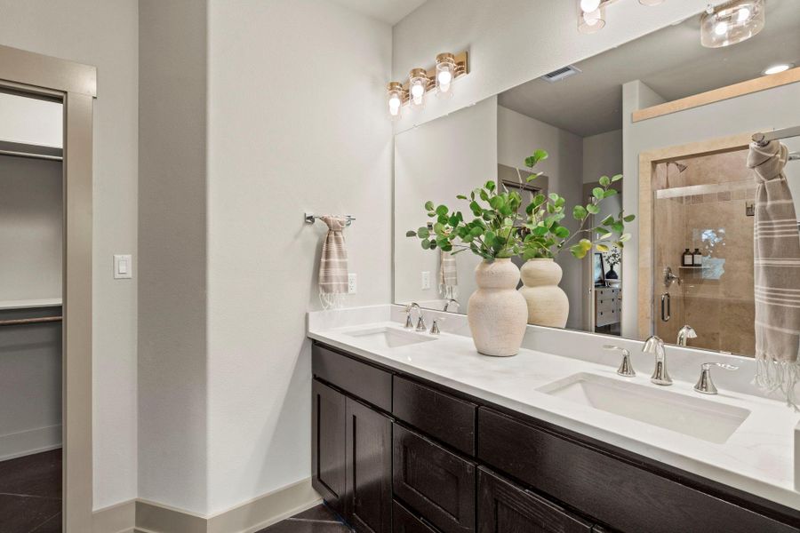 Furnished interior view inside a new home in , Dripping Springs (Image 16).