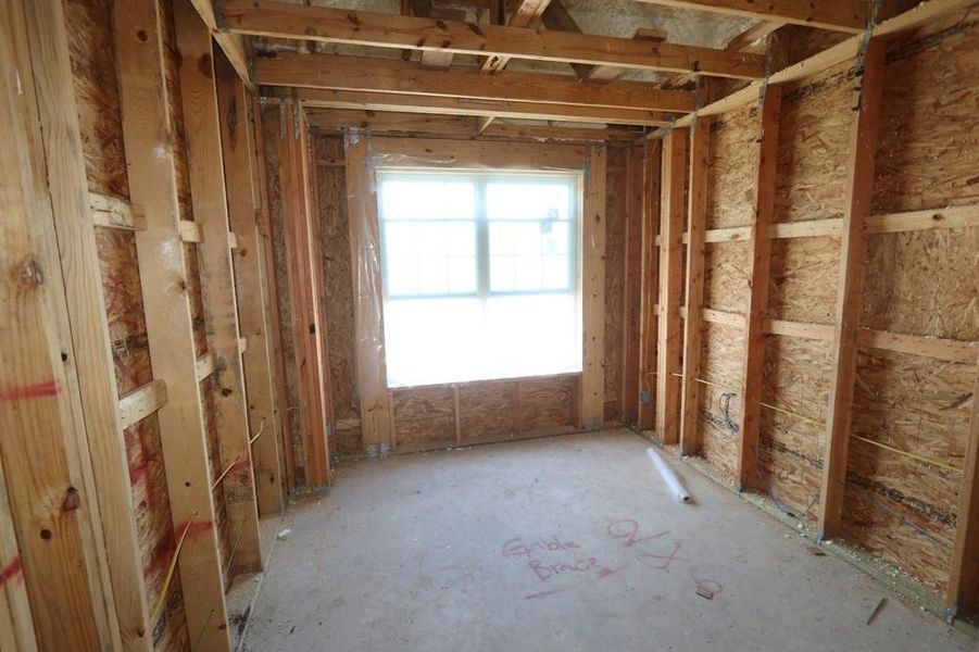 Spacious, unfurnished interior of a new home in Meridiana 45' Homesites, Manvel (Image 11). Spacious, unfurnished interior of a new home in Meridiana 45' Homesites, Manvel (Image 11).