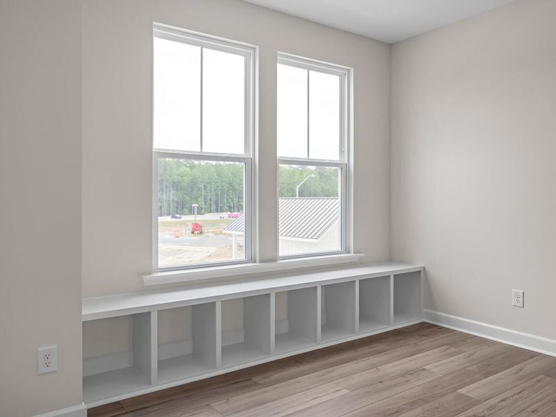 Spacious, unfurnished interior of a new home in Forestville Yard Townhomes, Knightdale (Image 15).