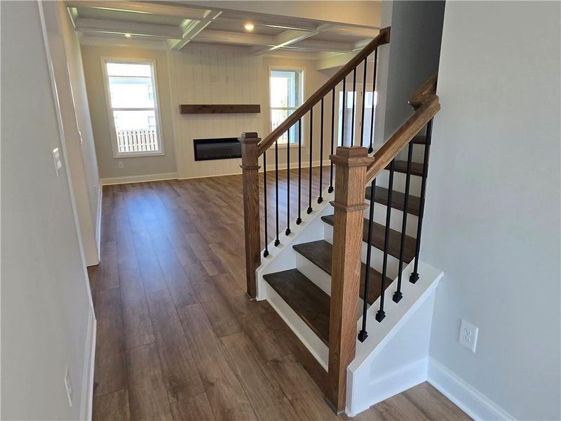 Spacious, unfurnished interior of a new home in Enclave at Logan Point, Loganville (Image 29).