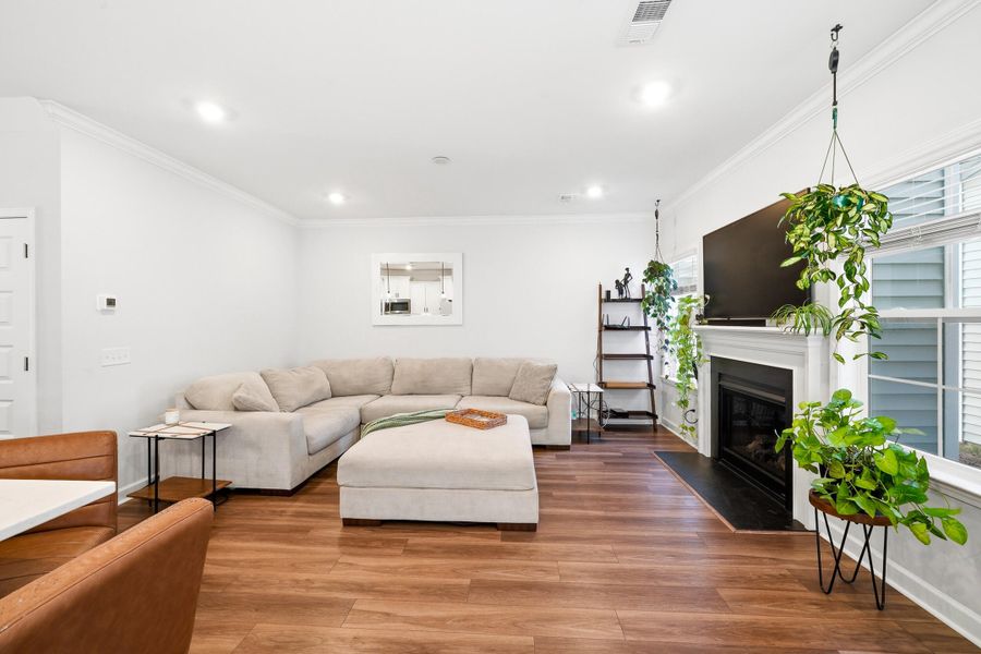 Furnished interior view inside a new home in Six Oaks, Summerville (Image 9).