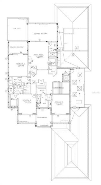 2D floor plan layout of this home in , Belleair Beach, FL (Image 5).