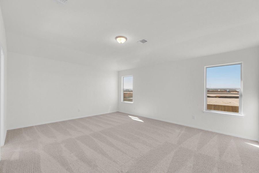 Spacious, unfurnished interior of a new home in Salerno - Heritage Collection, Round Rock (Image 16).