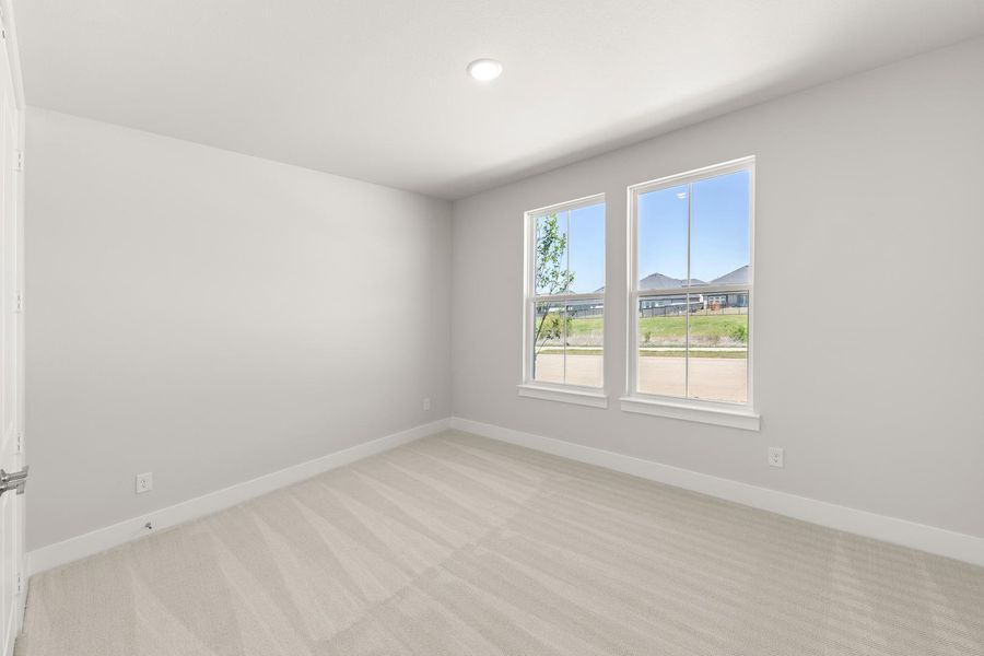 Spacious, unfurnished interior of a new home in Union Park, Little Elm (Image 27). Spacious, unfurnished interior of a new home in Union Park, Little Elm (Image 27).