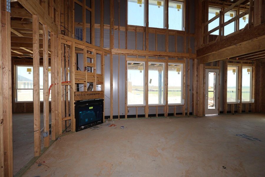 In-progress construction of a new home in Dunham Pointe, Cypress, TX (Image 30).