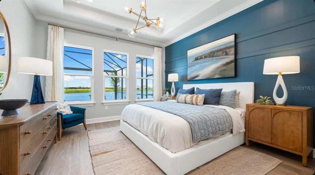 Furnished interior view inside a new home in Skye Ranch Community Group Page, Sarasota (Image 7).
