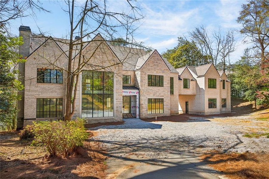 Front exterior of a new home in , Atlanta, GA, highlighting curb appeal (Image 19). Front exterior of a new home in , Atlanta, GA, highlighting curb appeal (Image 19).