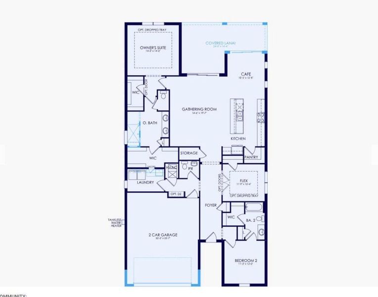 2D floor plan layout of this home in Costa Pointe, Vero Beach, FL (Image 3). 2D floor plan layout of this home in Costa Pointe, Vero Beach, FL (Image 3).