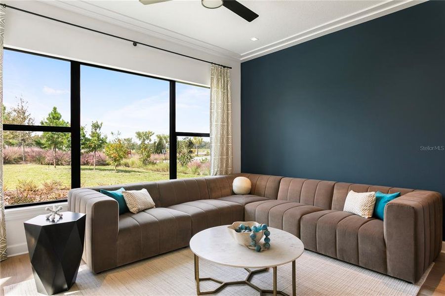 Furnished interior view inside a new home in , Odessa (Image 47).