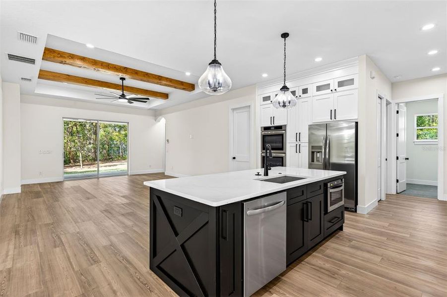Furnished interior view inside a new home in , Dade City (Image 10).