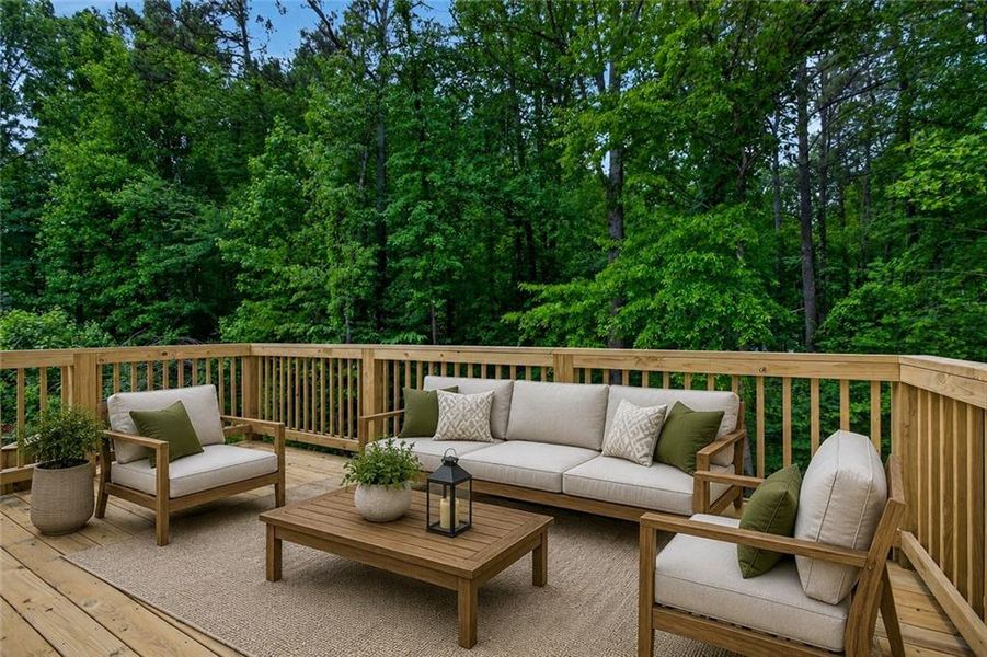 Exterior details and patio area of a home in , Acworth (Image 23). Exterior details and patio area of a home in , Acworth (Image 23).