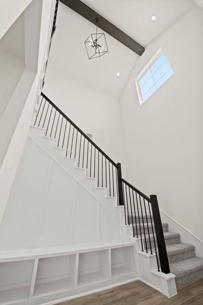 Representative unfurnished interior of a home built from the The Napa by Westin Homes in The Woodlands Hills, Willis (Image 18). Representative unfurnished interior of a home built from the The Napa by Westin Homes in The Woodlands Hills, Willis (Image 18).