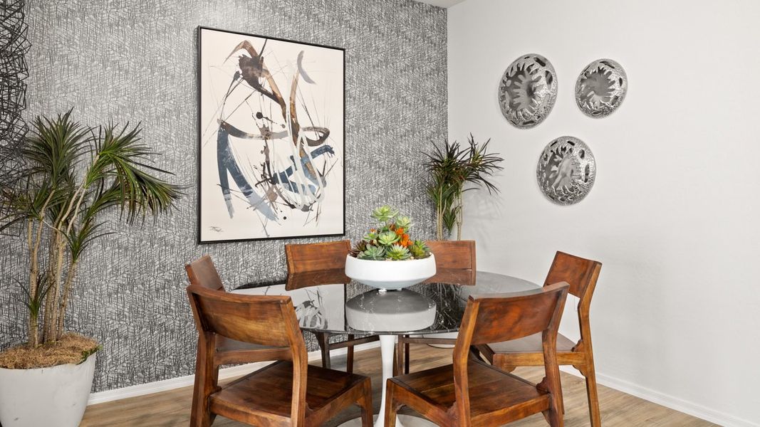 Furnished interior view inside a new home in Rio Rancho Estates, Wittmann (Image 10).