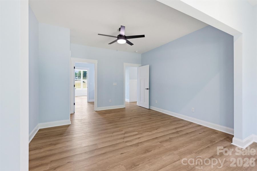 Spacious, unfurnished interior of a new home in , Clover (Image 24). Spacious, unfurnished interior of a new home in , Clover (Image 24).