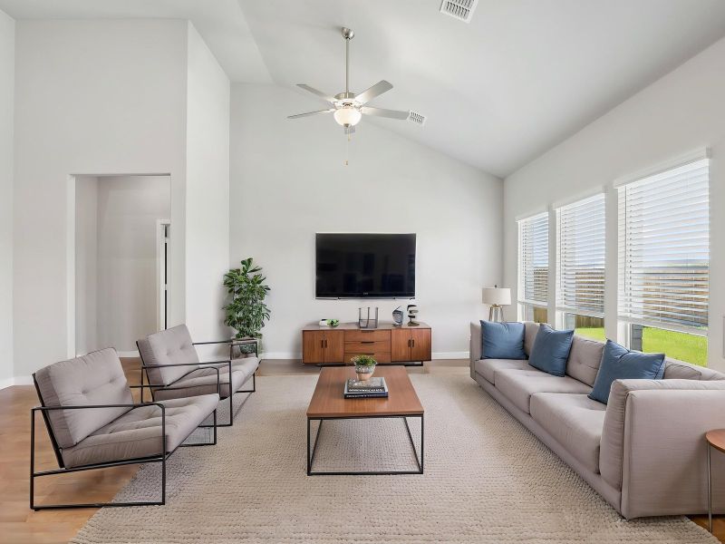 Furnished interior view inside a new home in Windmore, Princeton (Image 3).