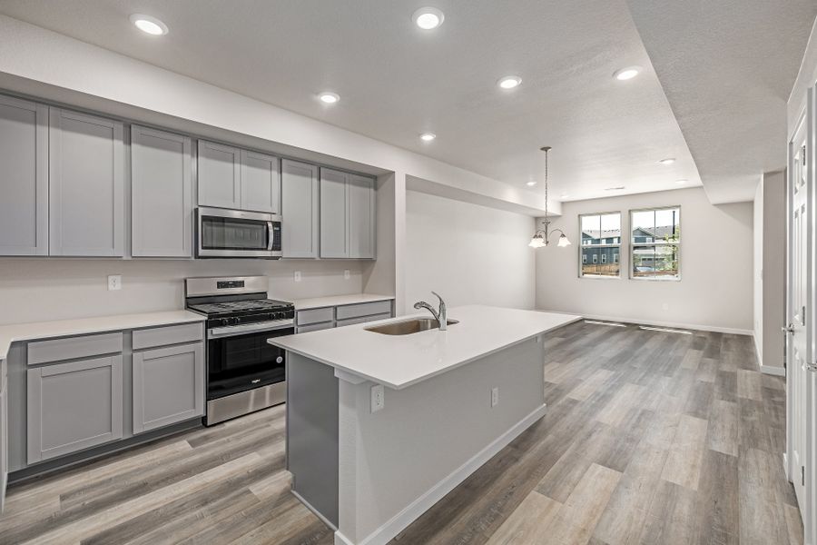 Furnished interior view inside a new home in Arras Park, Thornton (Image 6).