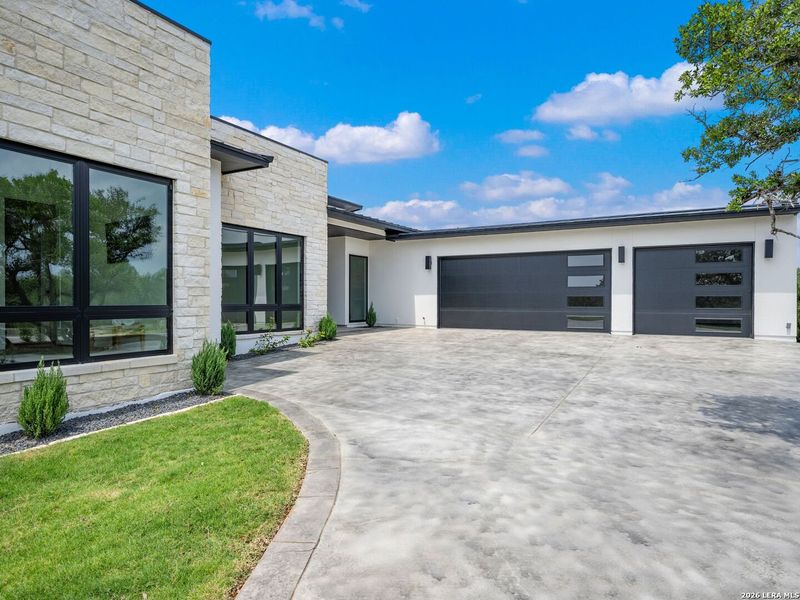 Exterior details and patio area of a home in , Boerne (Image 31).