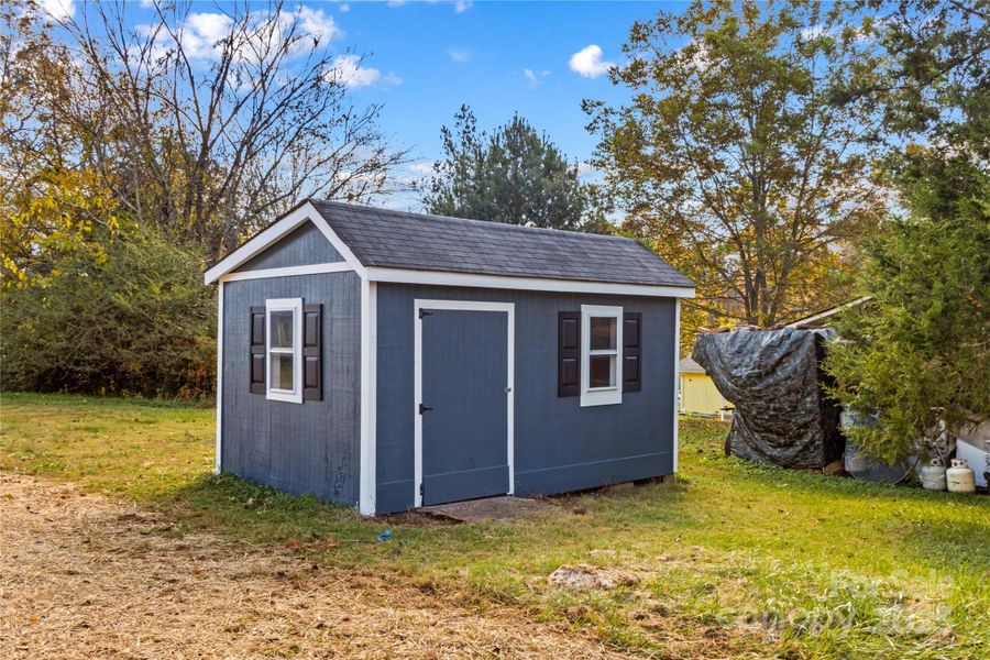 Exterior details and patio area of a home in , Statesville (Image 22). Exterior details and patio area of a home in , Statesville (Image 22).