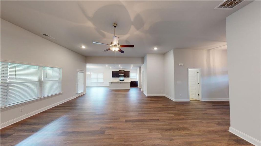 Spacious, unfurnished interior of a new home in Holliday Pass, Griffin (Image 17). Spacious, unfurnished interior of a new home in Holliday Pass, Griffin (Image 17).