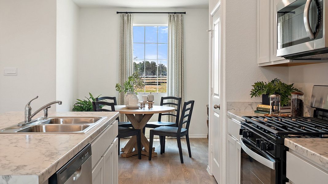 Representative furnished interior of a home built from the The Madeline by D.R. Horton in Valverde, Bastrop (Image 10). Representative furnished interior of a home built from the The Madeline by D.R. Horton in Valverde, Bastrop (Image 10).