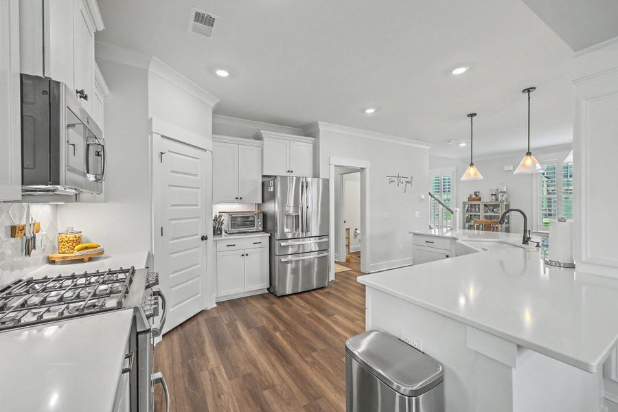 Furnished interior view inside a new home in , Johns Island (Image 11).