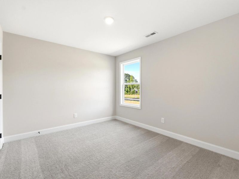 Representative unfurnished interior of a home built from the The Russell A by Davidson Homes LLC in Bailey Park, Fayetteville (Image 30). Representative unfurnished interior of a home built from the The Russell A by Davidson Homes LLC in Bailey Park, Fayetteville (Image 30).